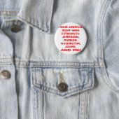 Stolze rechtsgerichtete Extremisten Amerikas Button (Beispiel)