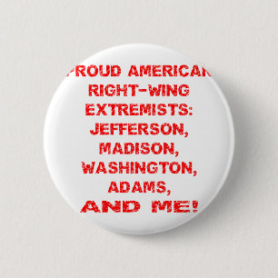 Stolze rechtsgerichtete Extremisten Amerikas Button