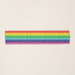 Stolze Regenbogen-Schwulenflaggenfarben lgbt lgbtq Schal<br><div class="desc">Stolz Regenbogen Schwulenflagge Farben lgbt lgbtq - Scarf</div>