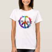 Stolze Regenbogenfarbe für LGBTQ-Gemeinschaft T-Shirt (Vorderseite)