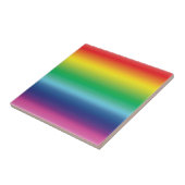 Stolze Regenbogenfarben lgbt lgbtq Gay Flag Muster Fliese (Seite)