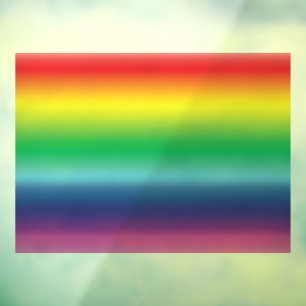 Stolze Regenbogenfarben lgbtq lgbt Gay Fahne Fensteraufkleber