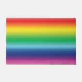 Stolze Regenbogenfarben lgbtq lgbt Gay Flagge Fußmatte (Vorderseite)