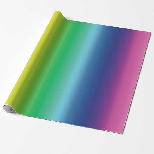 Stolze Regenbogenfarben Schwulenflagge lgbt lgbtq  Geschenkpapier (Ungerollt)