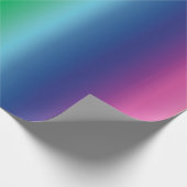 Stolze Regenbogenfarben Schwulenflagge lgbt lgbtq  Geschenkpapier (Ecke)