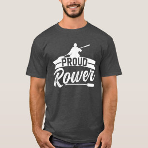 Stolze Ruderer Rudermannschaft Rudersport Freunde T-Shirt
