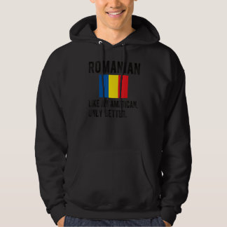 Stolze rumänische Flagge Rumänien Geboren rumänisc Hoodie