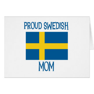 Stolze schwedische Mama