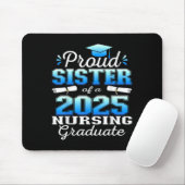 Stolze Schwester Cl Von 2025 Nursing Absolventin K Mousepad (Mit Mouse)
