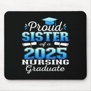 Stolze Schwester Cl Von 2025 Nursing Absolventin K Mousepad