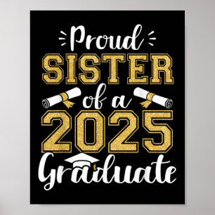 Stolze Schwester eines Cl-Absolventen 2025 Senior Poster