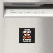 Stolze Schwester eines Crps-Krieger Rsd-Bewusstsei Magnet (In Situ (Geschirrspüler))