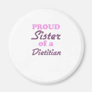 Stolze Schwester eines Diätisten Magnet