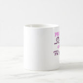 Stolze Schwester eines Fbi-Agenten Kaffeetasse (Mittel)