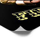 Stolze Schwester eines FeuersFighter Hi-Tech Poster (Ecke)