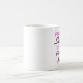 Stolze Schwester eines Fluglinien-Piloten Kaffeetasse (Mittel)