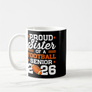 Stolze Schwester eines Footll-Absolventen der Klas Kaffeetasse