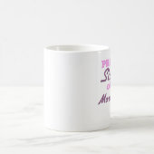 Stolze Schwester eines Leichenbestatters Kaffeetasse (Mittel)