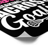 Stolze Schwester eines Phantastischen Lacrosse Goa Poster (Ecke)