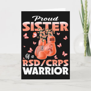 Stolze Schwester eines Rsd Crps Krieger Bewusstsei Karte