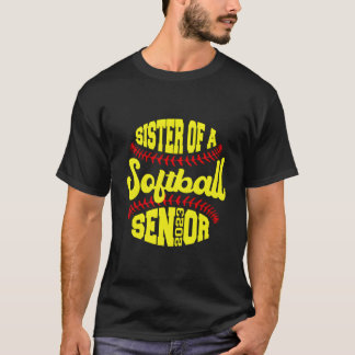 Stolze Schwester eines Softball-Seniors 2023 Absol T-Shirt