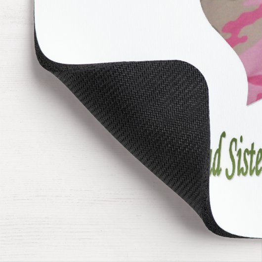 Stolze Schwester Mousepad (Ecke)