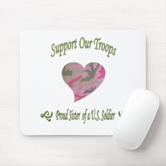 Stolze Schwester Mousepad (Mit Mouse)