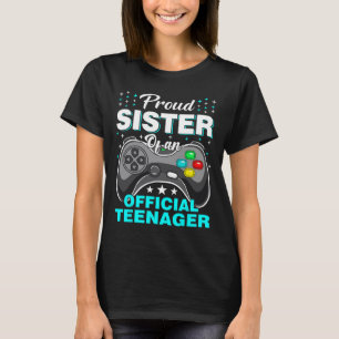 Stolze Schwester offizieller Teenager-Videospiel-T T-Shirt