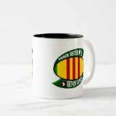 Stolze Schwester - Vietnam-Tierarzt Zweifarbige Tasse (VorderseiteRechts)