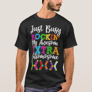 Stolze Schwester Weltweiter Down-Syndrom-Tag Ele T-Shirt