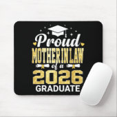 Stolze Schwiegermutter eines Absolventenjahrgangs Mousepad (Mit Mouse)