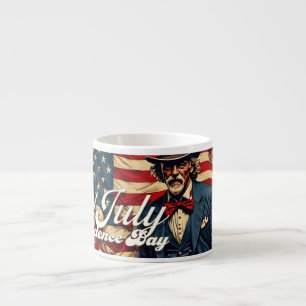 Stolze Seele des 4. Juli Espressotasse
