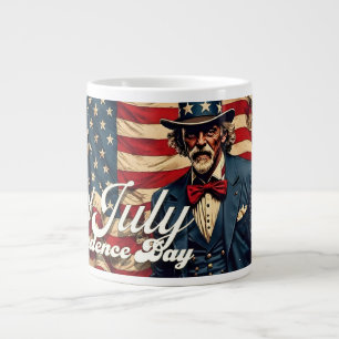 Stolze Seele des 4. Juli Jumbo-Tasse