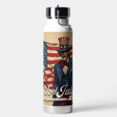 Stolze Seele des 4. Juli Trinkflasche (Links)