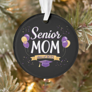 Stolze Senior Mama Class of 2025 Anpassbar Ornament