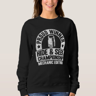 Stolze Sieger Hide Seek Meisterschaft 10mm Socket  Sweatshirt