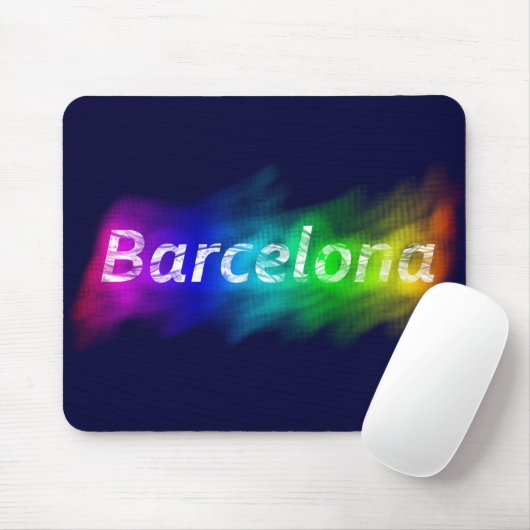 Stolze Stadt Barcelonas Mousepad (Mit Mouse)