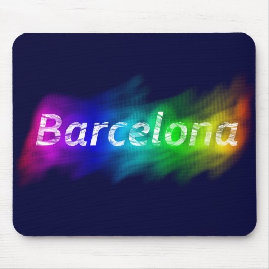 Stolze Stadt Barcelonas Mousepad (Vorne)