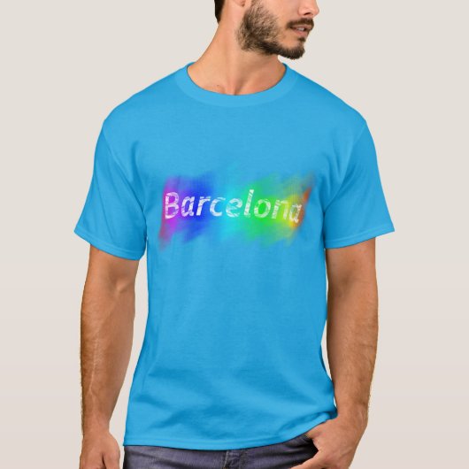 Stolze Stadt Barcelonas T-Shirt (Vorderseite)