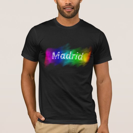Stolze Stadt Madrids T-Shirt (Vorderseite)