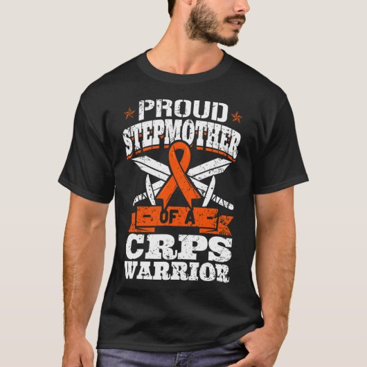 Stolze Stepmutter eines Crps-Kriegers Rsd-Bewussts T-Shirt (Vorderseite)