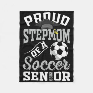 Stolze Stiefmutter eines Fußball-Seniors Cl von 20 Fleecedecke
