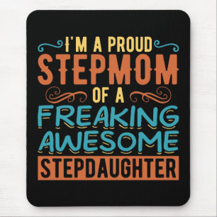Stolze Stiefmutter Stieftochter Zitat Geschenk Mousepad