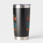 Stolze Stiefmutter Stieftochter Zitat Geschenk Thermobecher (Links)