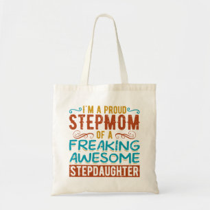 Stolze Stiefmutter Stieftochter Zitat Geschenk Tragetasche