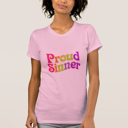Stolze Sünderin T-Shirt (Vorderseite)