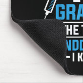 Stolze T1d-Oma Großeltern Typ-1-Diabetes Mousepad (Ecke)
