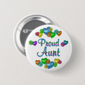 Stolze Tante Button (Vorne & Hinten)