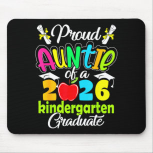 Stolze Tante des 2026er Absolventen Kindergarten-A Mousepad