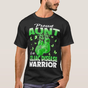 Stolze Tante einer Celiac Disease Warrior Awarenes T-Shirt
